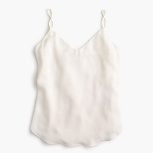 White J. Crew Cami (NWT)